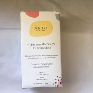 APTO Skincare Mist Set in Turmeric & Pomegranate